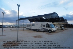 Umbrella Parking Alikante